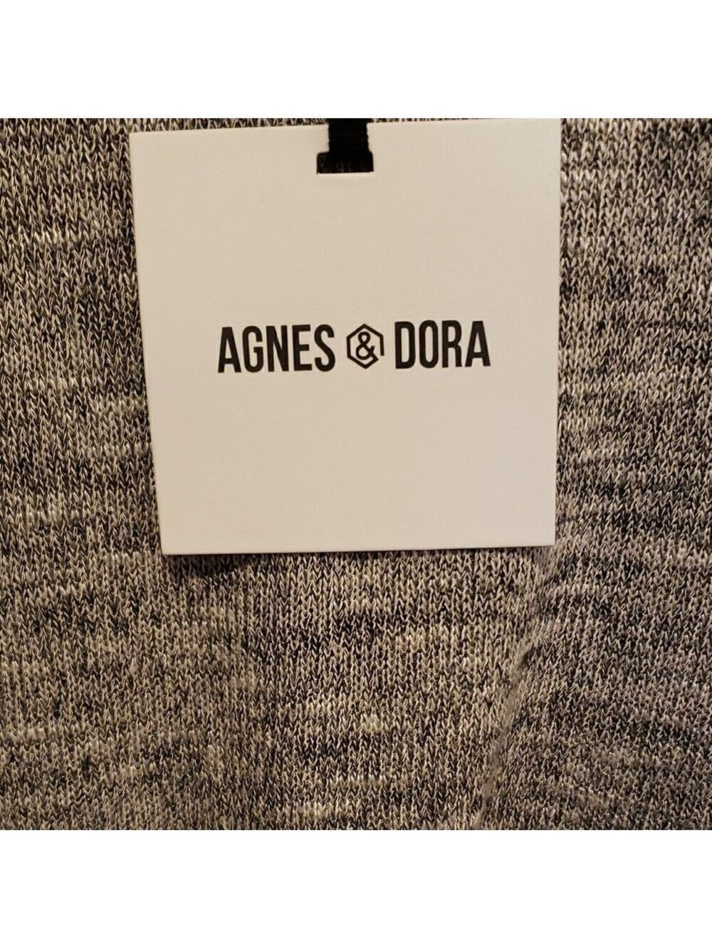 Agnes & Dora Gray Crew Neck Sweater - Picture 3 of 9